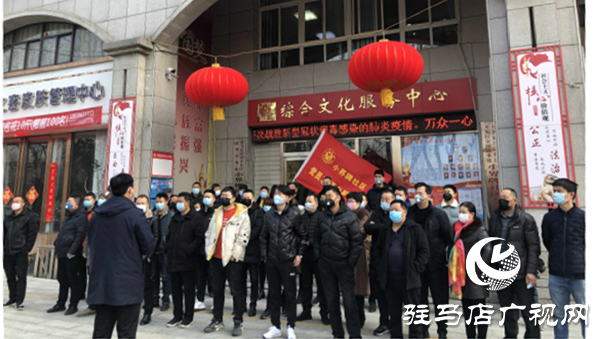 小界牌社区党员志愿者积极参与情防控工作