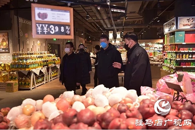 上蔡县委书记胡建辉督导公共场所防疫工作