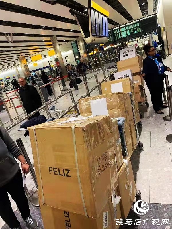 汝南藉华侨航空邮寄FFP2口罩1万只 支援家乡疫情防控