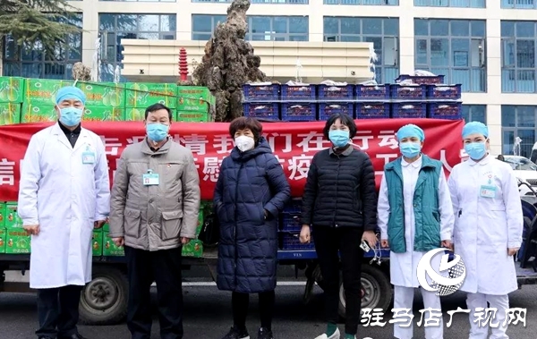 众信顺发精品果行向抗击疫情一线的医护人员捐赠水果