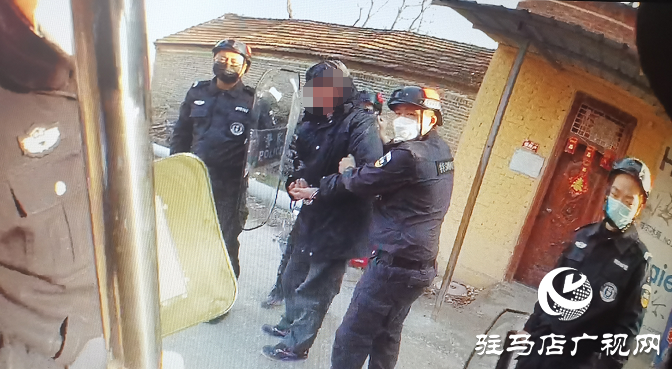 精神障碍患者肇事伤人 平舆民警房顶制止救人