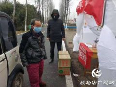 汝南县老君庙镇街道“美容师 ”温暖“抗疫人”