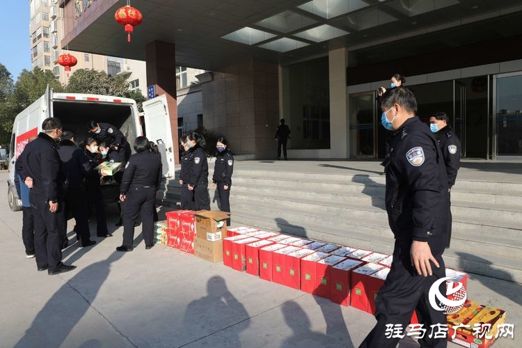 河南华鼎医药有限公司捐赠万元爱心物资助力一线民警抗“疫”防控