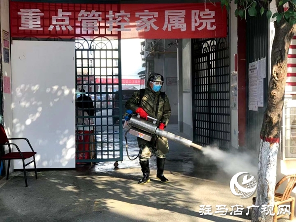 “蛟龙消疫先锋队”义务完成首批11个申请小区消杀任务