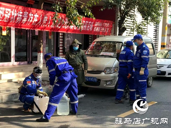 “蛟龙消疫先锋队”义务完成首批11个申请小区消杀任务