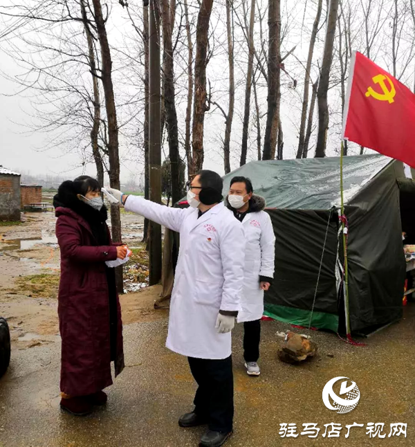 上蔡县东岸乡父子三人共战疫情