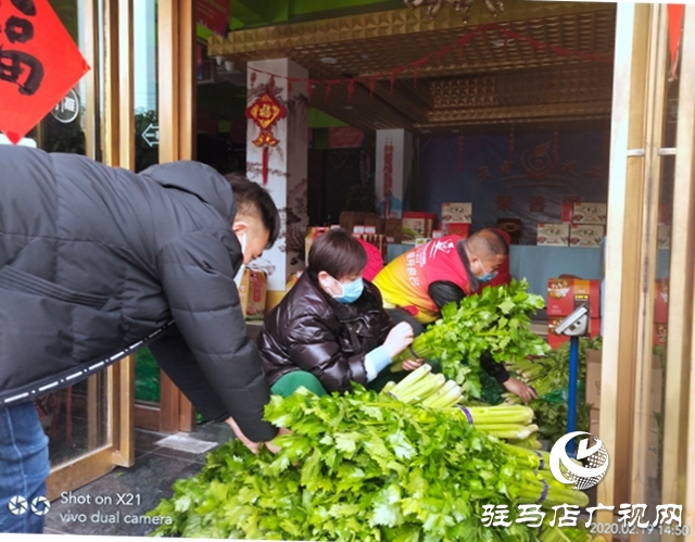 菜农蔬菜滞销  义工“搭桥”帮忙