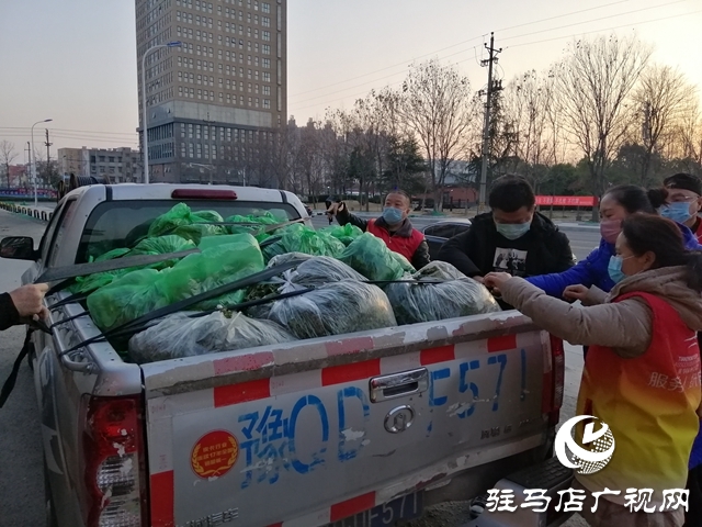 菜农蔬菜滞销  义工“搭桥”帮忙