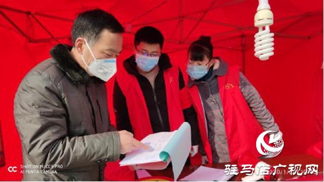 正阳县大刘村：七岗七队上一线 志愿服务战疫情