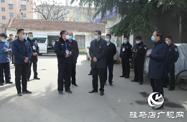 平舆县委书记张怀德到县看守所检查指导监所管理和疫情防控工作