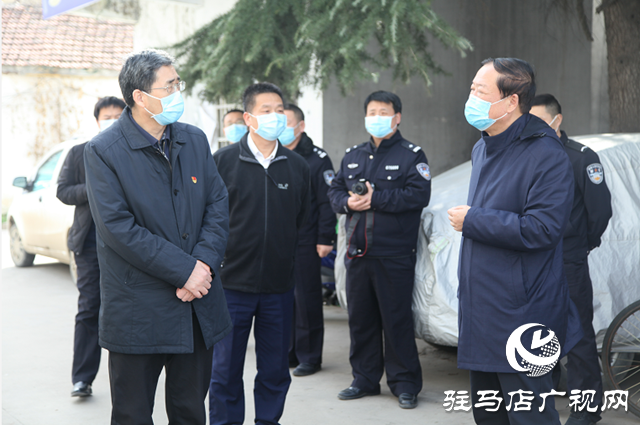平舆县委书记张怀德到县看守所检查指导监所管理和疫情防控工作
