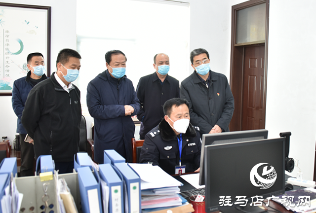 平舆县委书记张怀德到县看守所检查指导监所管理和疫情防控工作