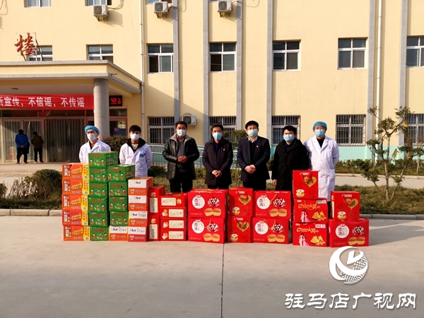 驻马店市青年商会持续为疫情防控捐赠物资