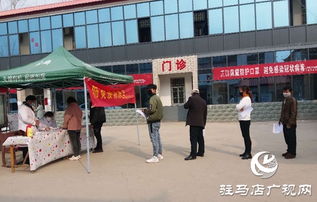 上蔡县组织开展主题党日活动在“疫”线
