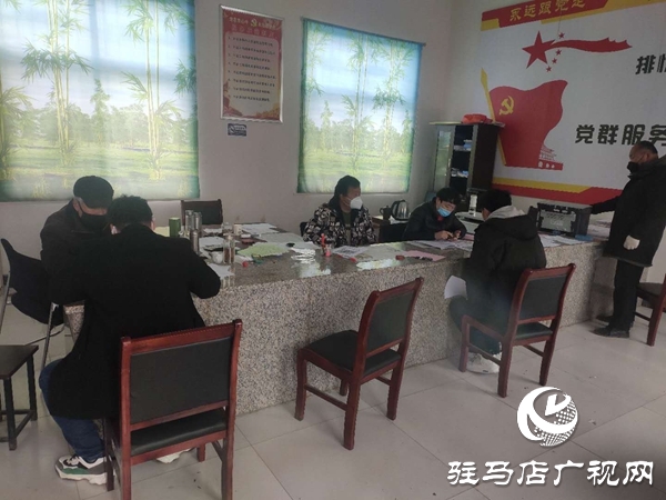 上蔡县洙湖镇建立返岗服务点