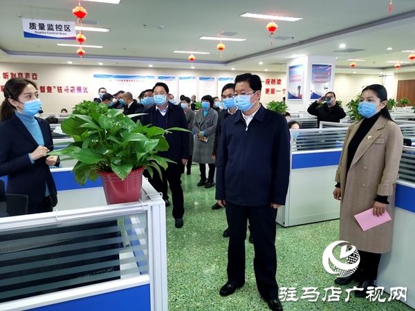 快讯!朱是西到12345政务服务热线调研指导