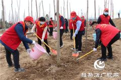 第42个植树节 开发区为美丽中国添新绿