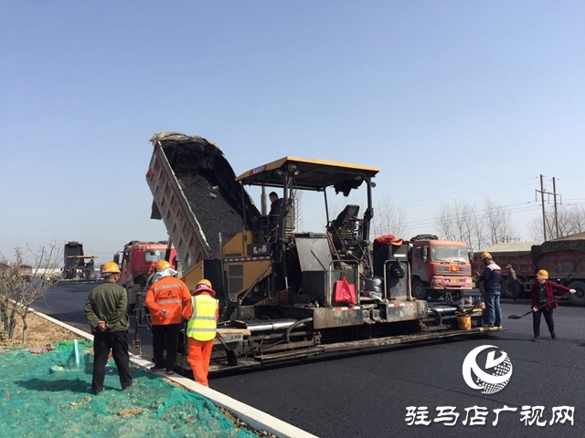 热火朝天干劲足 市政道路复工忙