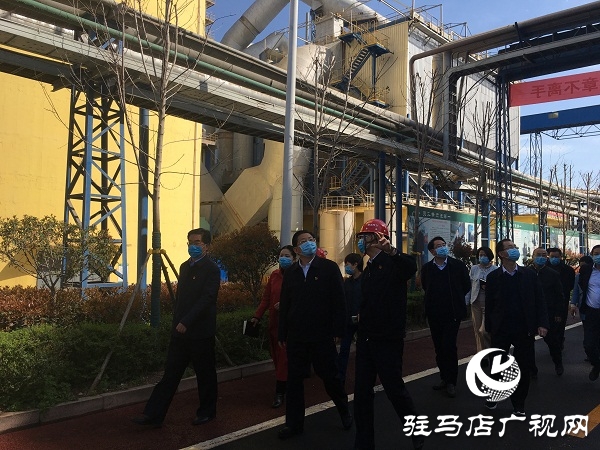 朱是西深入确山县开展企业服务日活动