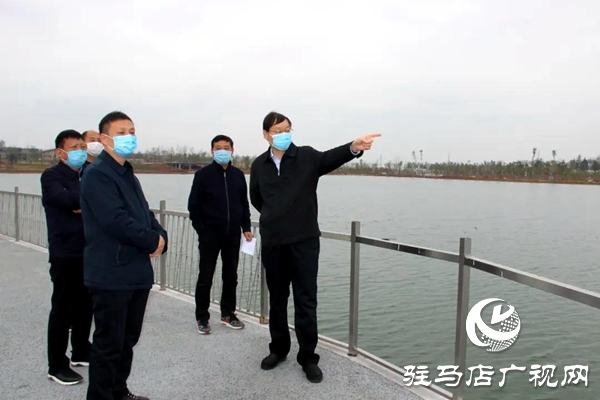 上蔡县委书记胡建辉调研重点城建项目建设工作