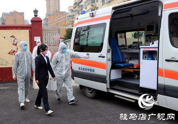 驻马店经济开发区高中举行开学复课疫情防控应急演练