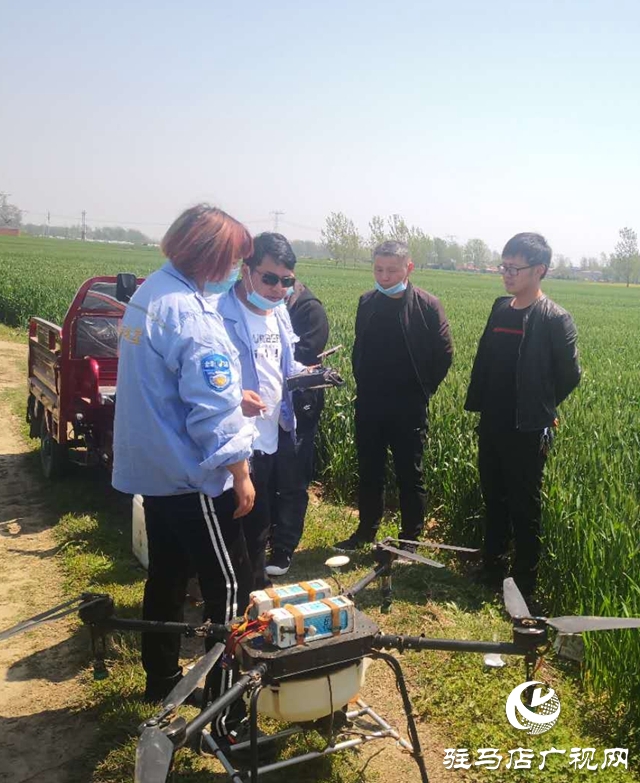  汝南县老君庙镇多举措做好小麦重大病虫害统防统治工作