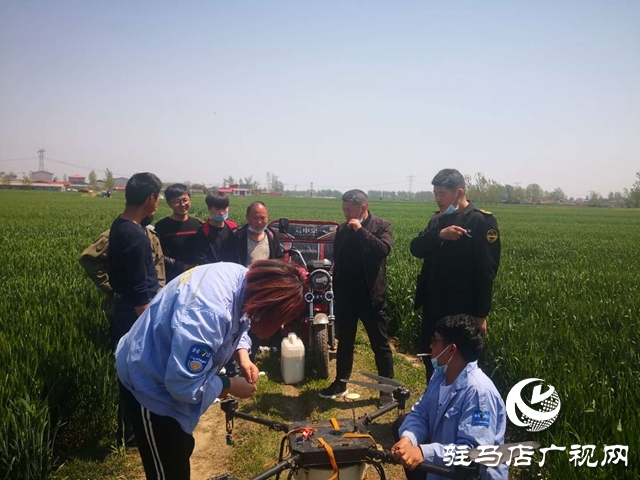  汝南县老君庙镇多举措做好小麦重大病虫害统防统治工作