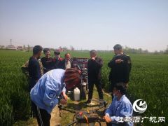  汝南县老君庙镇多举措做好小麦重大病虫害统防统治工作