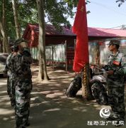 汝南县王岗镇：强化民兵训练 提升应急能力