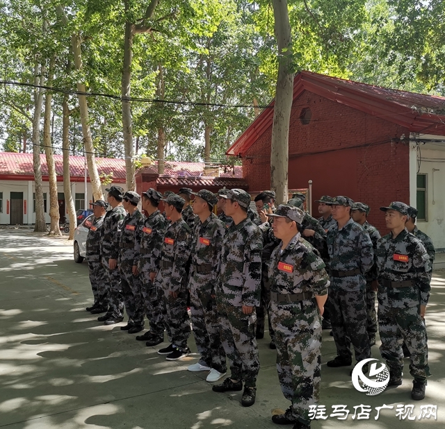 汝南县王岗镇：强化民兵训练 提升应急能力