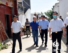 巩魁生到汝南县老君庙镇调研危房改造工作