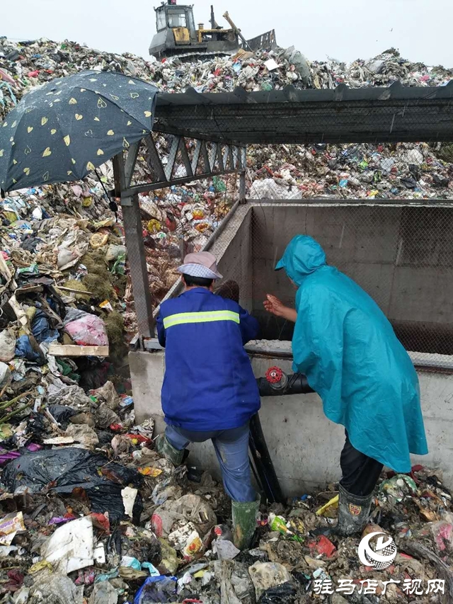 驻马店市容环境卫生中心积极防汛保安全