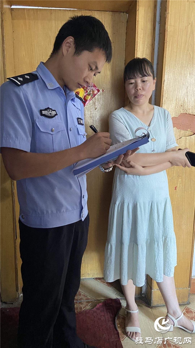 平舆县公安民警8个小时破案追赃