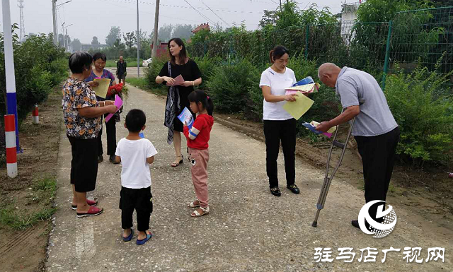 平舆县玉皇庙乡持续开展扫黑除恶巡回宣传活动