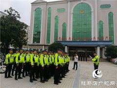 市交警部门开展“砺剑1号平安驿城”交通违法行为专项治理行动
