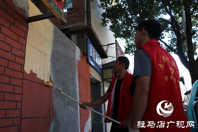 【组图】驻马店:创文中的那抹志愿红