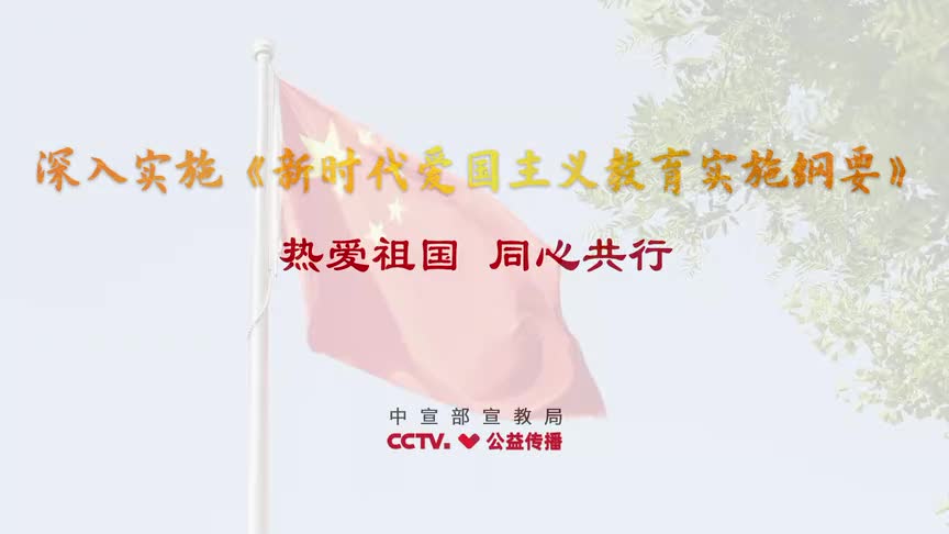 《新时代爱国主义教育实施纲要》公益广告《榜样篇》