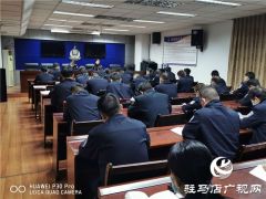 驻马店市公安局西园分局秋日练兵忙