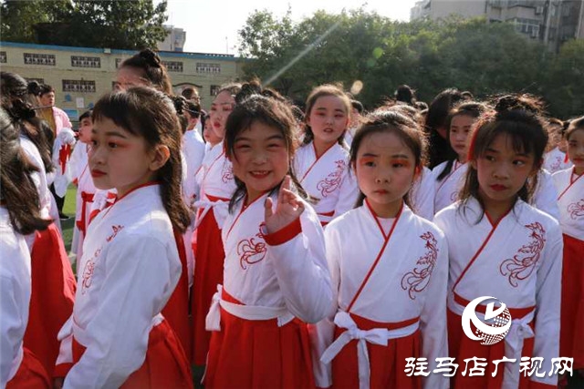 驻马店市实验小学传统演出令人称赞