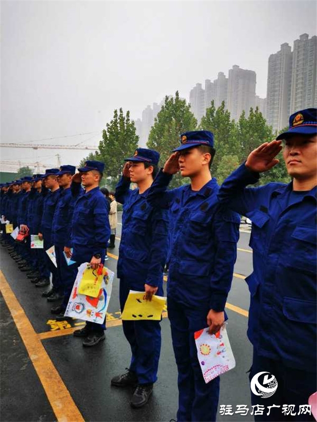 电视台星主播走进示范区消防大队零距离学习消防安全知识