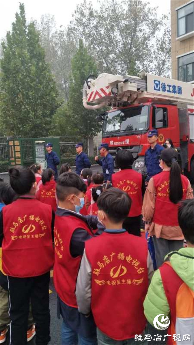 电视台星主播走进示范区消防大队零距离学习消防安全知识