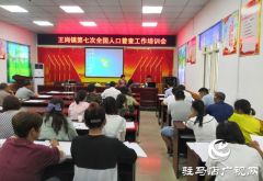 汝南县王岗镇扎实开展第七次全国人口普查工作