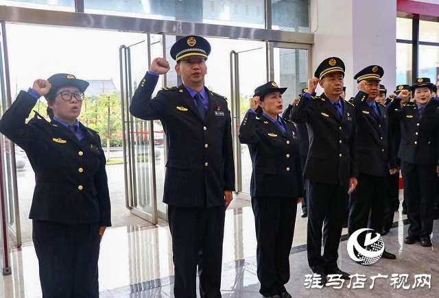 正阳县城管局成立女子执法中队