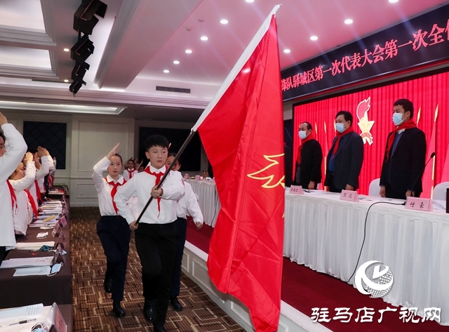 中国少年先锋队驿城区第一次代表大会胜利召开