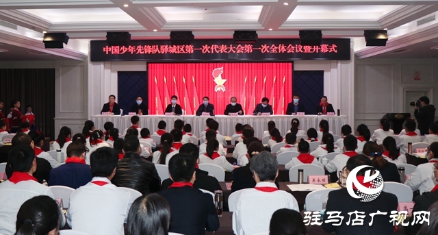 中国少年先锋队驿城区第一次代表大会胜利召开