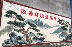 文化墙扮靓美丽乡村