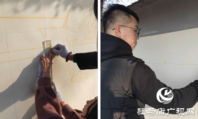 黄淮师生:手绘民俗文化 留住美丽乡愁