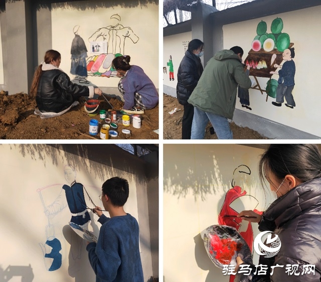 黄淮师生:手绘民俗文化 留住美丽乡愁