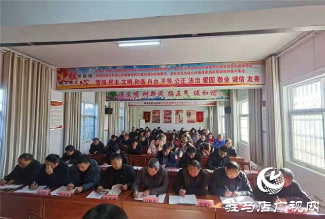 平舆县玉皇庙乡大风雨雪寒潮天气防范应对工作会