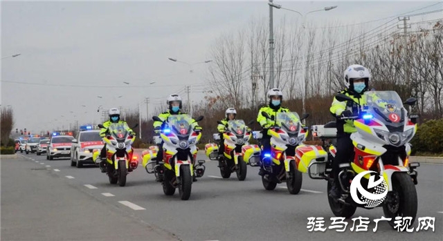 西平县公安局举行庆祝中国人民警察节升旗仪式暨110宣传日活动